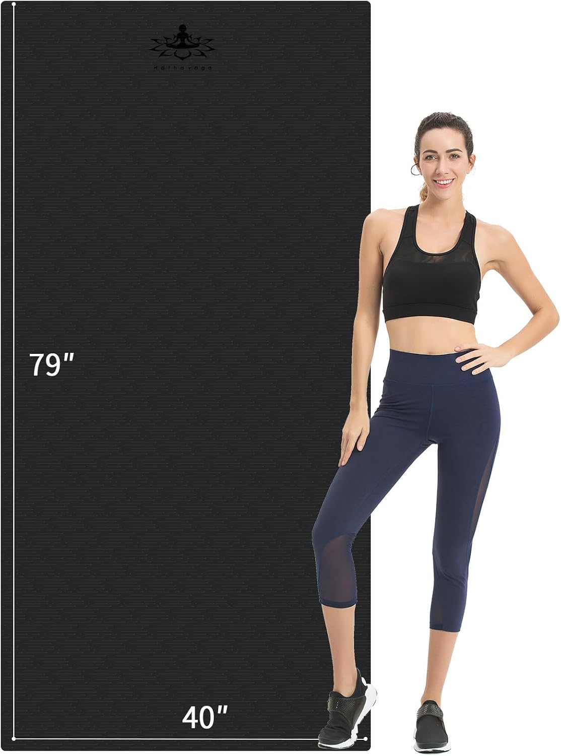Extra Long Non Slip TPE Yoga Mat