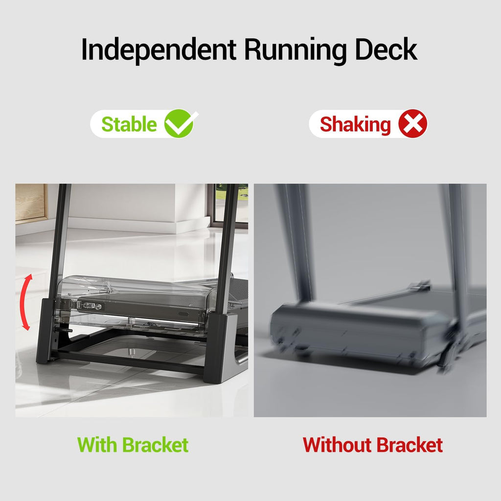 Auto Incline Foldable Under Desk Treadmill