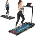 2-in-1 Wide Belt Foldable Under Desk Walking Pad