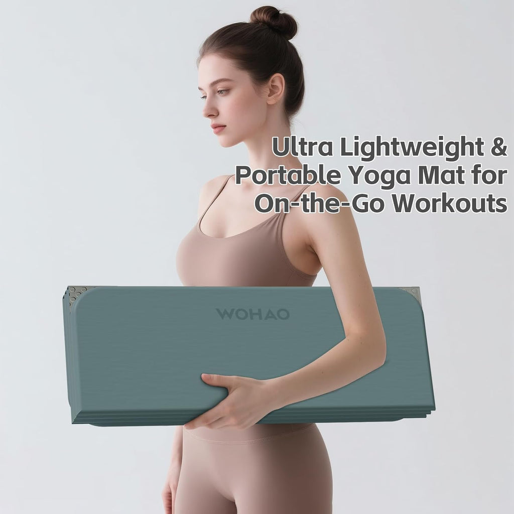 Foldable Portable TPE Yoga Mat