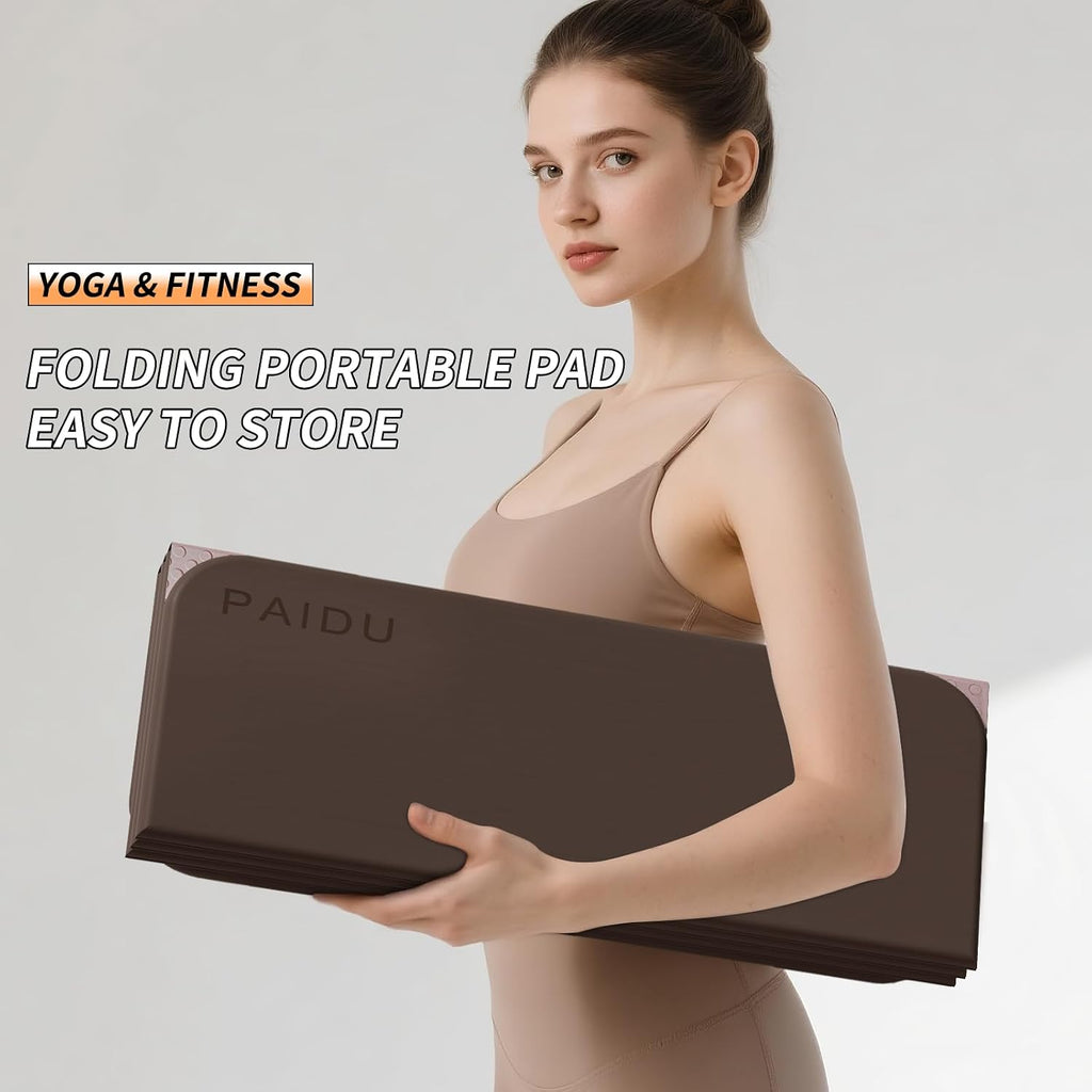 Foldable Thick TPE Yoga Mat
