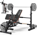 1870LBS Foldable Olympic Weight Bench Set