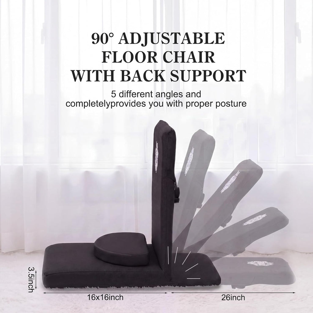 Adjustable Foldable Meditation Floor Chair