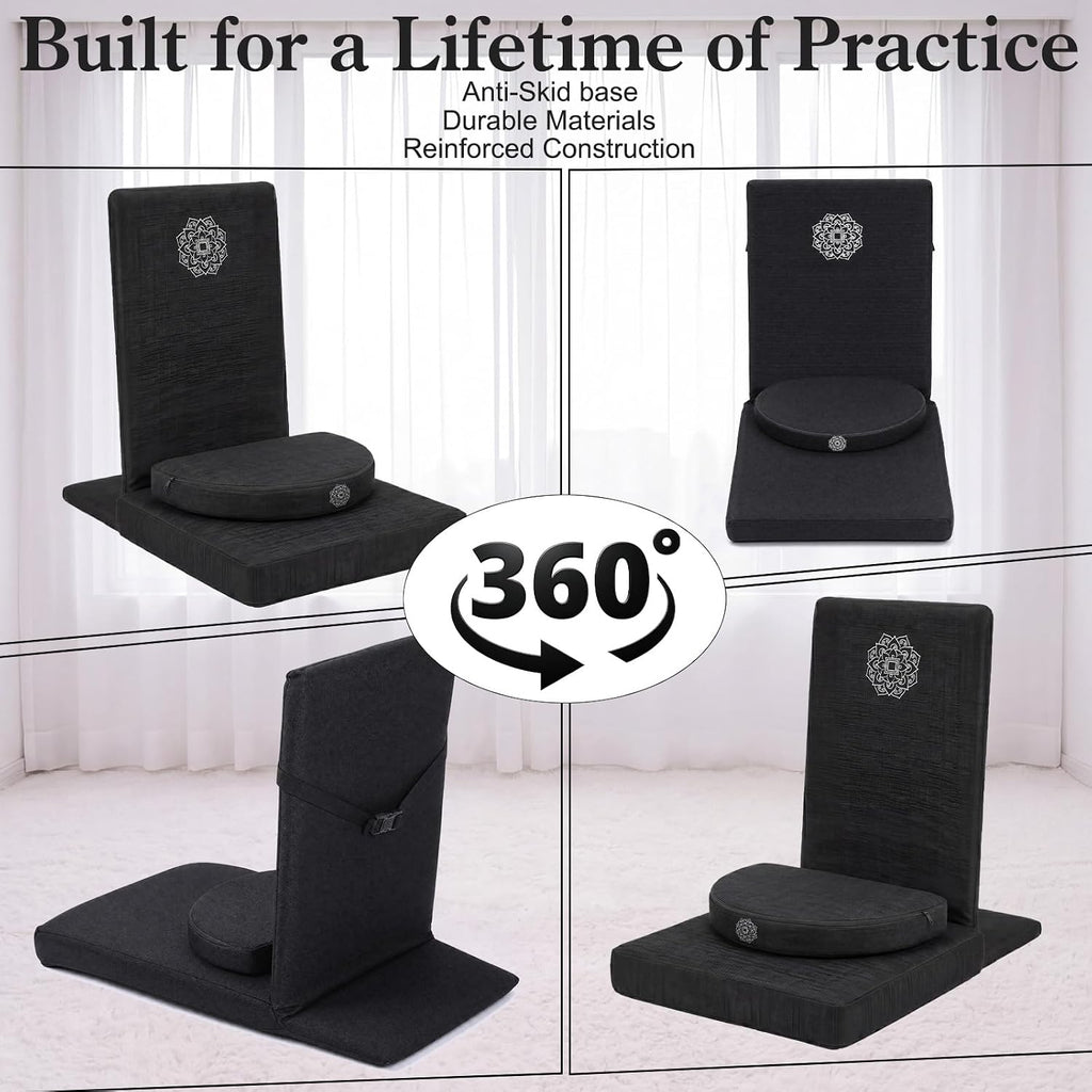 Adjustable Foldable Meditation Floor Chair