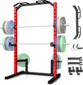 Multi-Function Power Cage Squat Rack Set