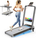 Foldable Incline Walking Pad Treadmill