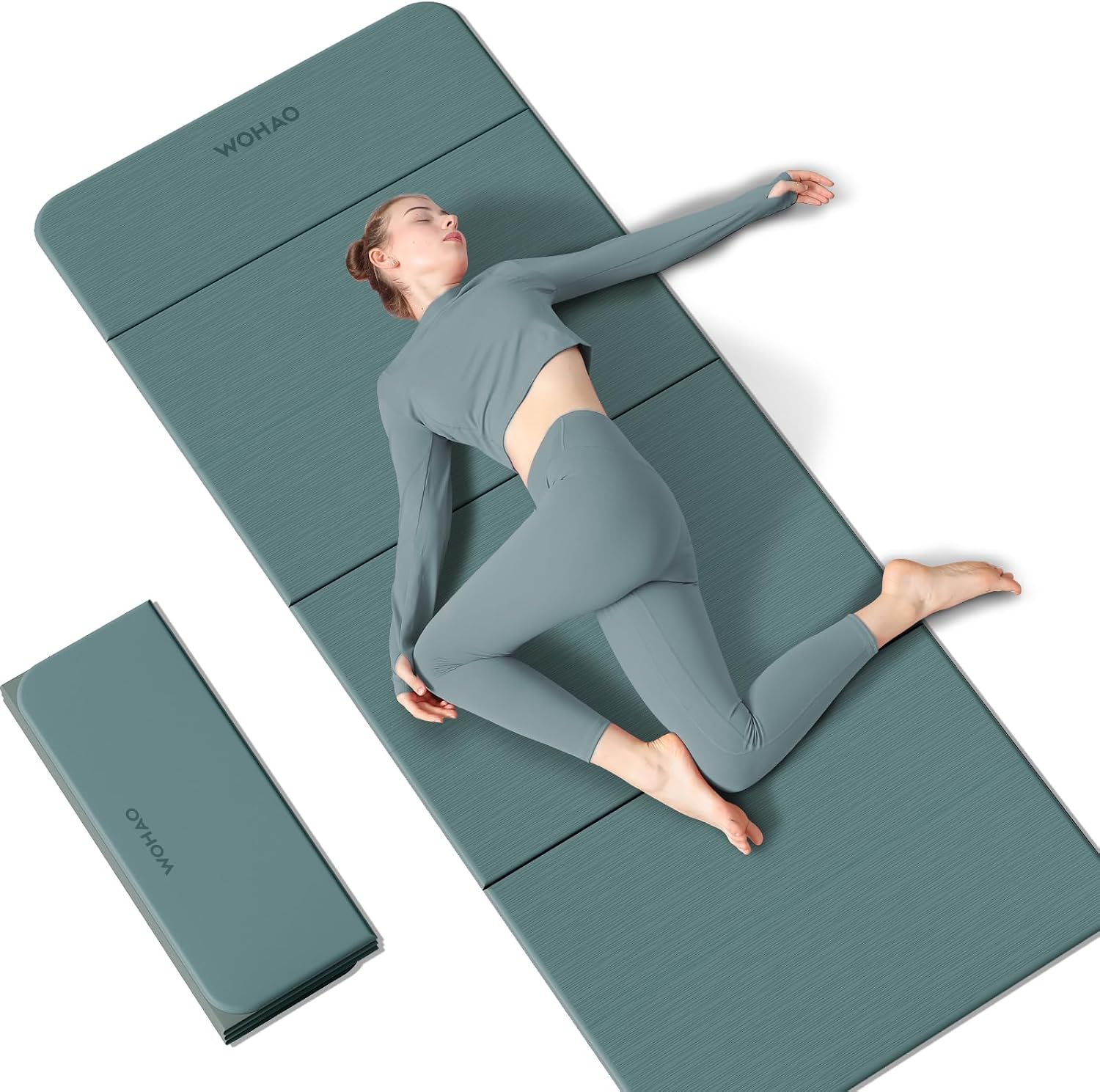 Foldable Portable TPE Yoga Mat