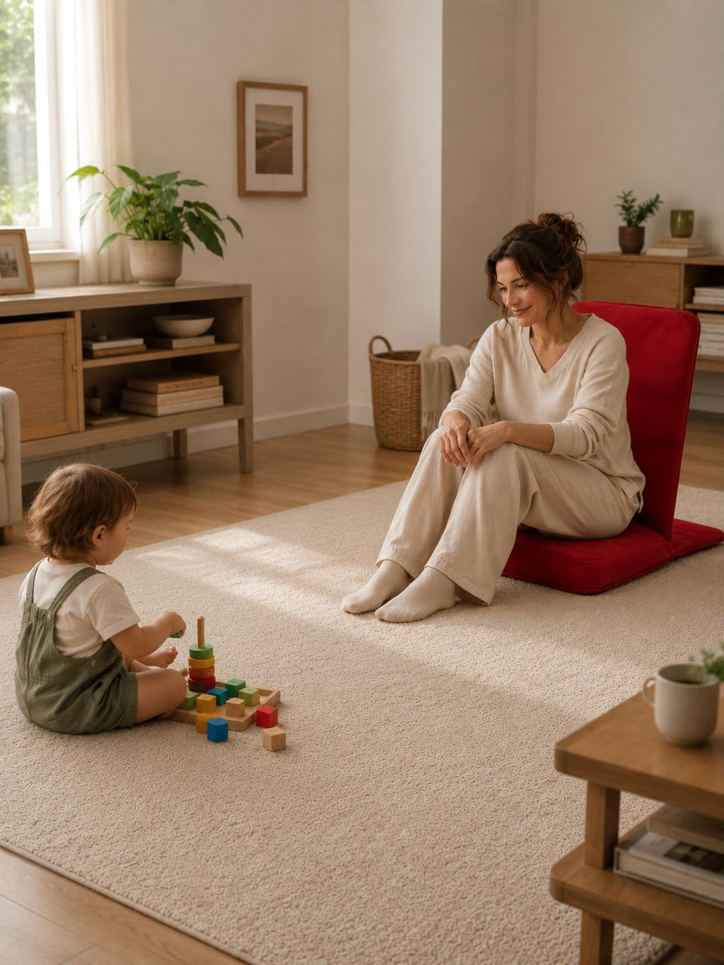 Foldable Floor Meditation Chair
