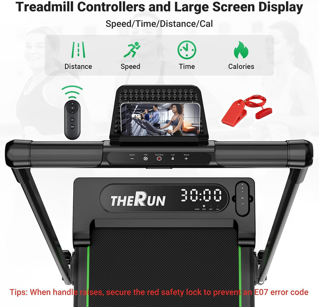 2-in-1 Wide Belt Foldable Under Desk Walking Pad