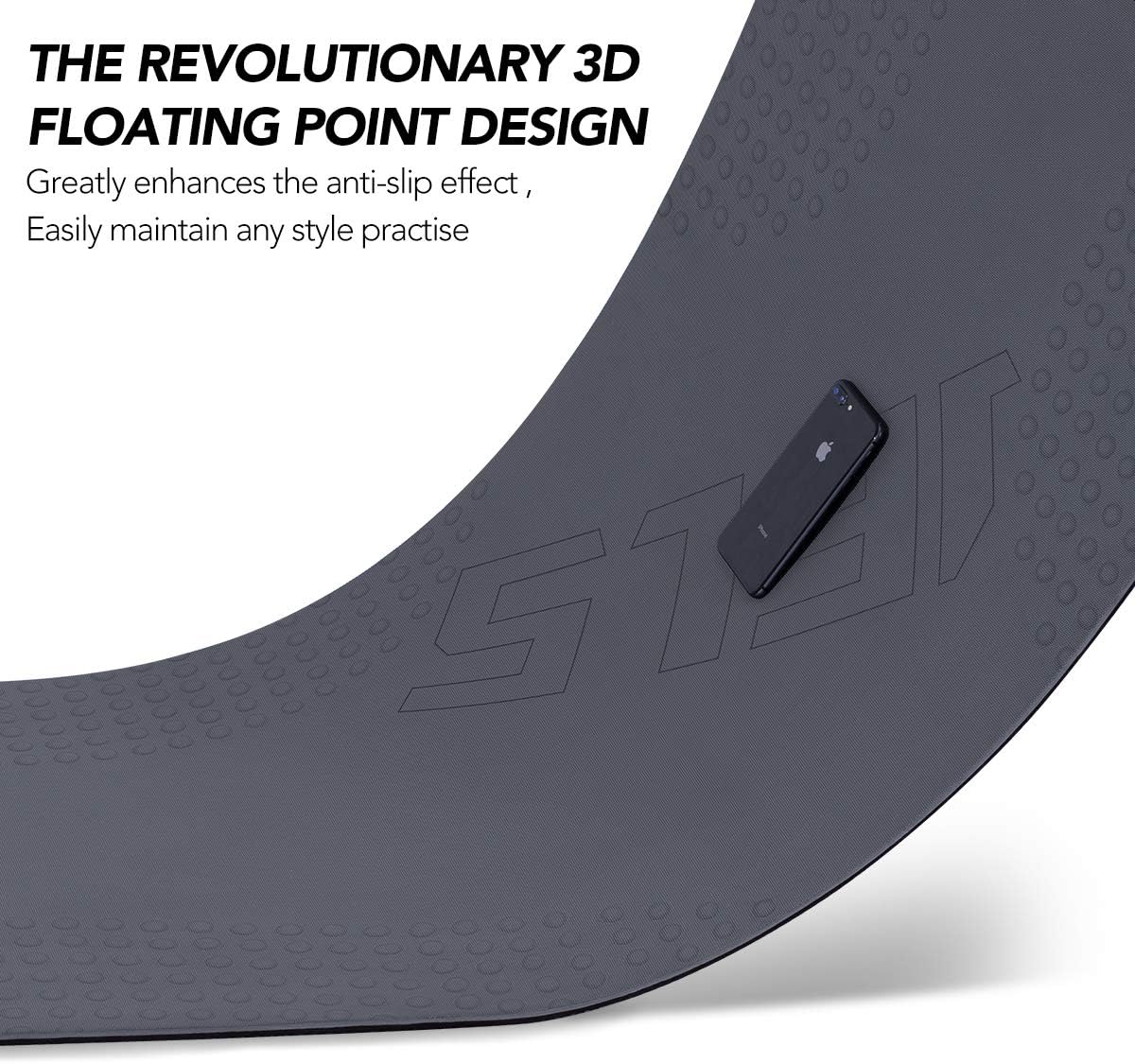 Thick 3D Non-Slip TPE Yoga Mat