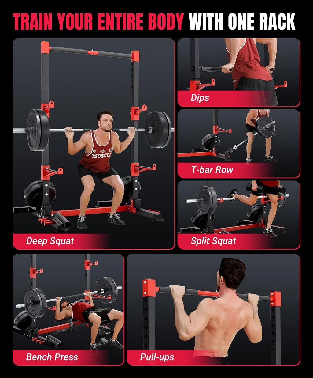 Smith Machine Cable Crossover Power Cage Combo