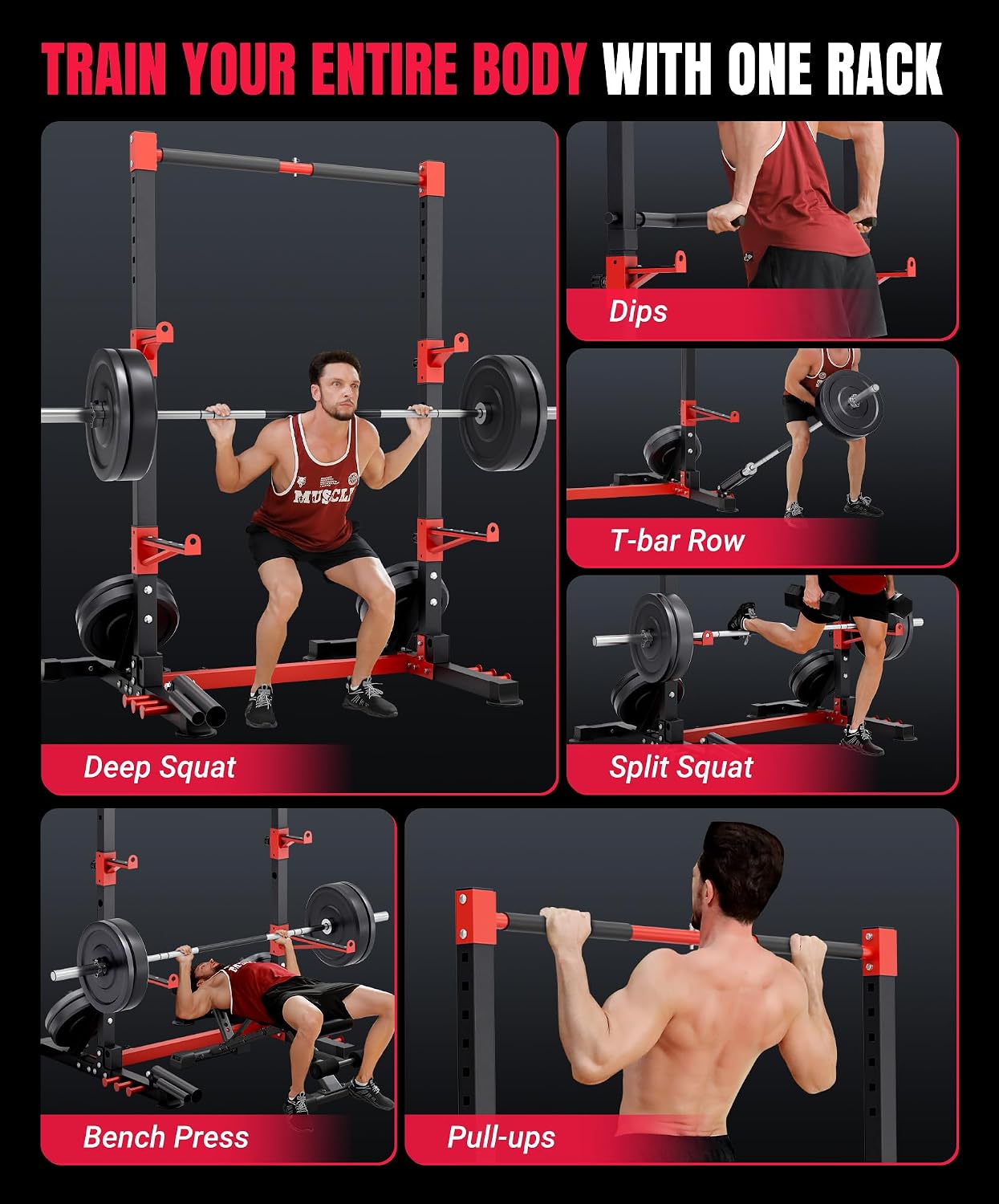 Smith Machine Cable Crossover Power Cage Combo
