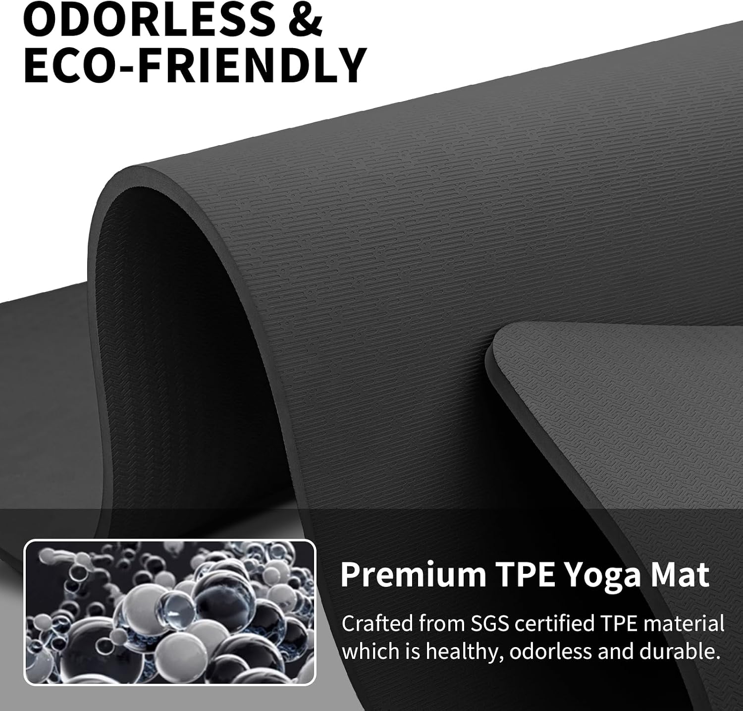 Extra Long Non Slip TPE Yoga Mat