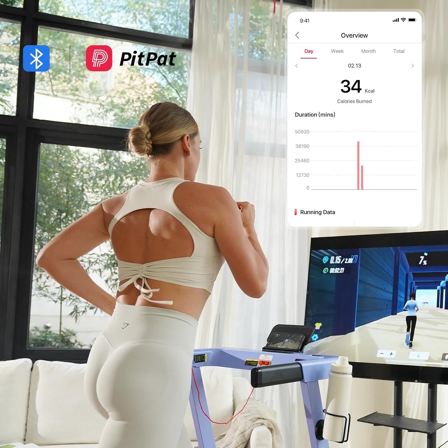 Compact Foldable Walking Pad Treadmill