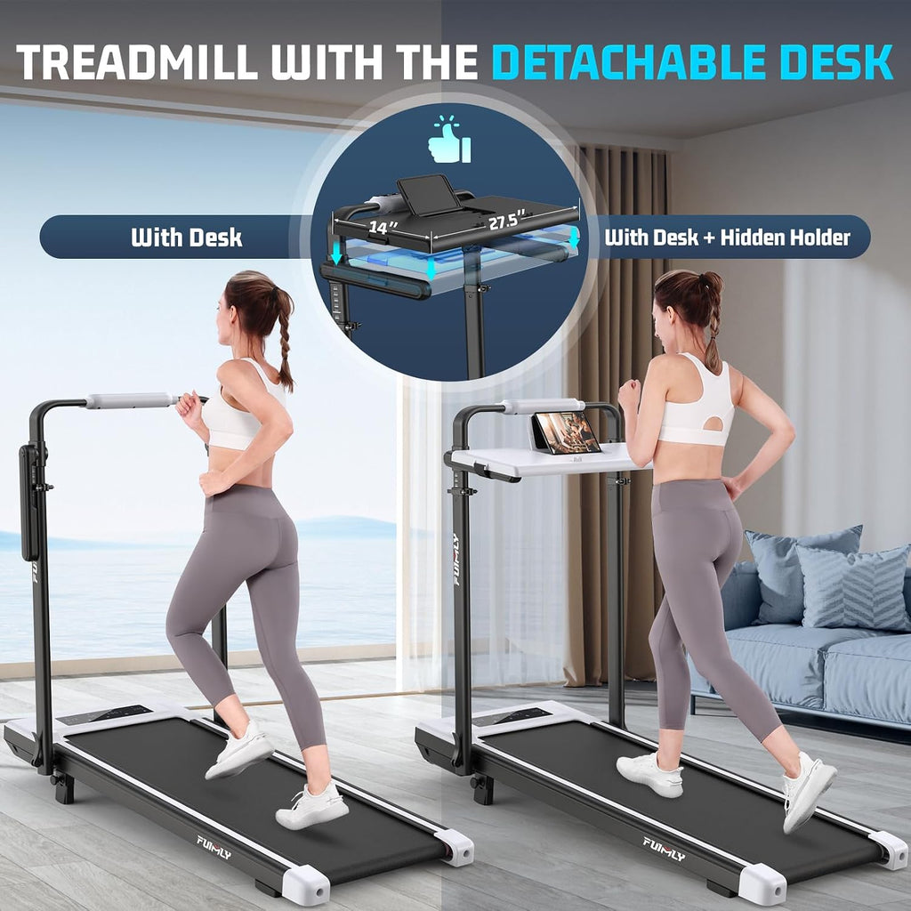 Foldable Incline Under Desk Treadmill