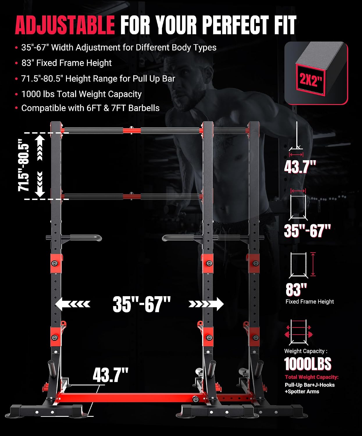 Smith Machine Cable Crossover Power Cage Combo