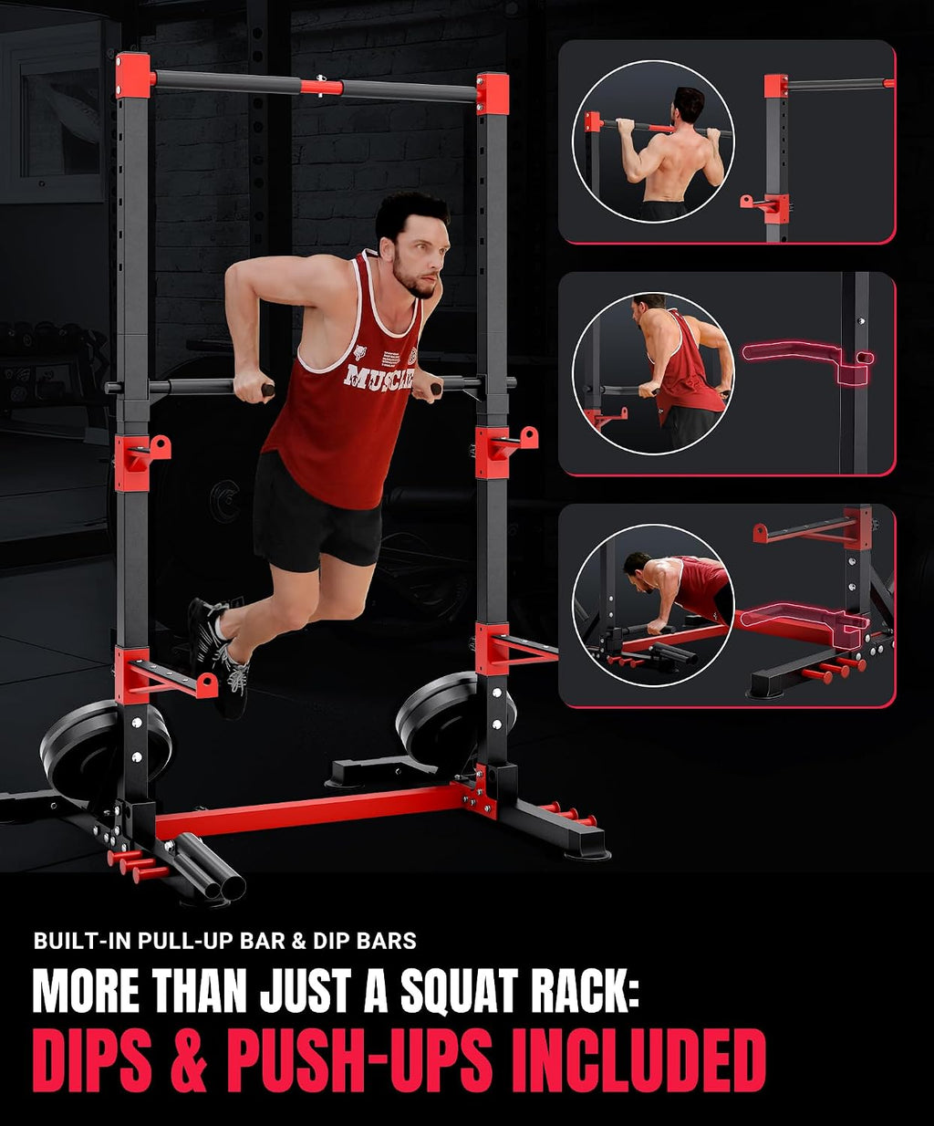 Smith Machine Cable Crossover Power Cage Combo