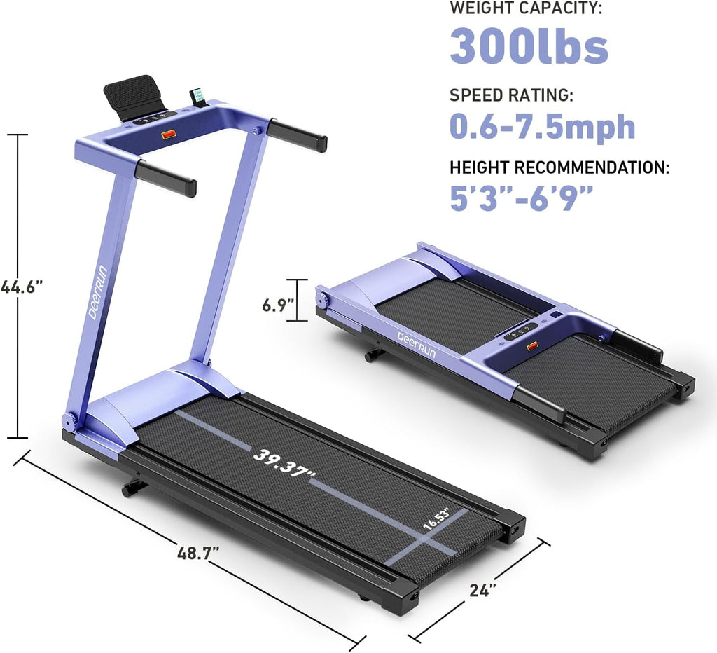 Compact Foldable Walking Pad Treadmill