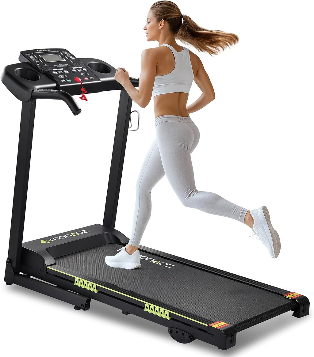 Auto Incline Foldable Home Treadmill