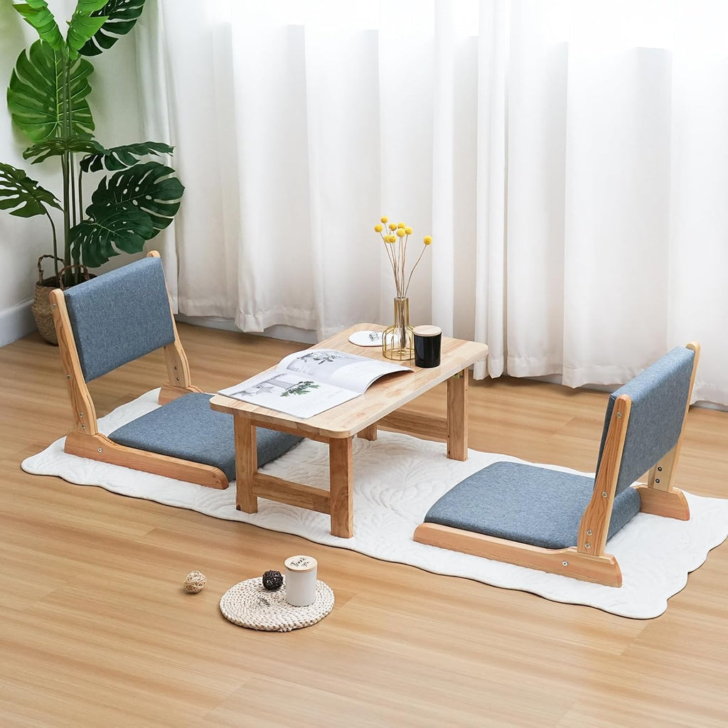 Foldable Cushioned Tatami Floor Chair