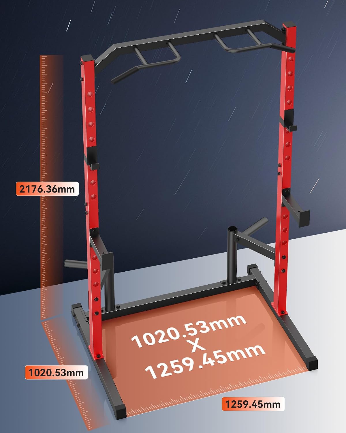 Multi-Function Power Cage Squat Rack Set