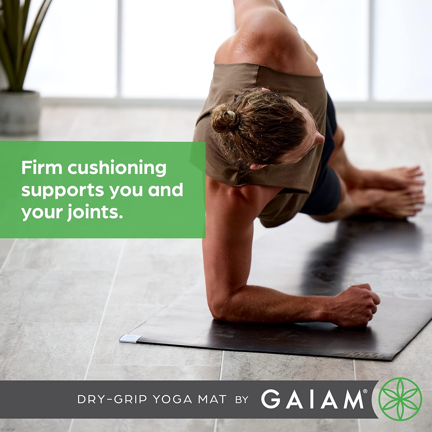 Dry Grip Non Slip Yoga Mat