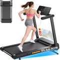 Auto Incline Smart Foldable Home Treadmill