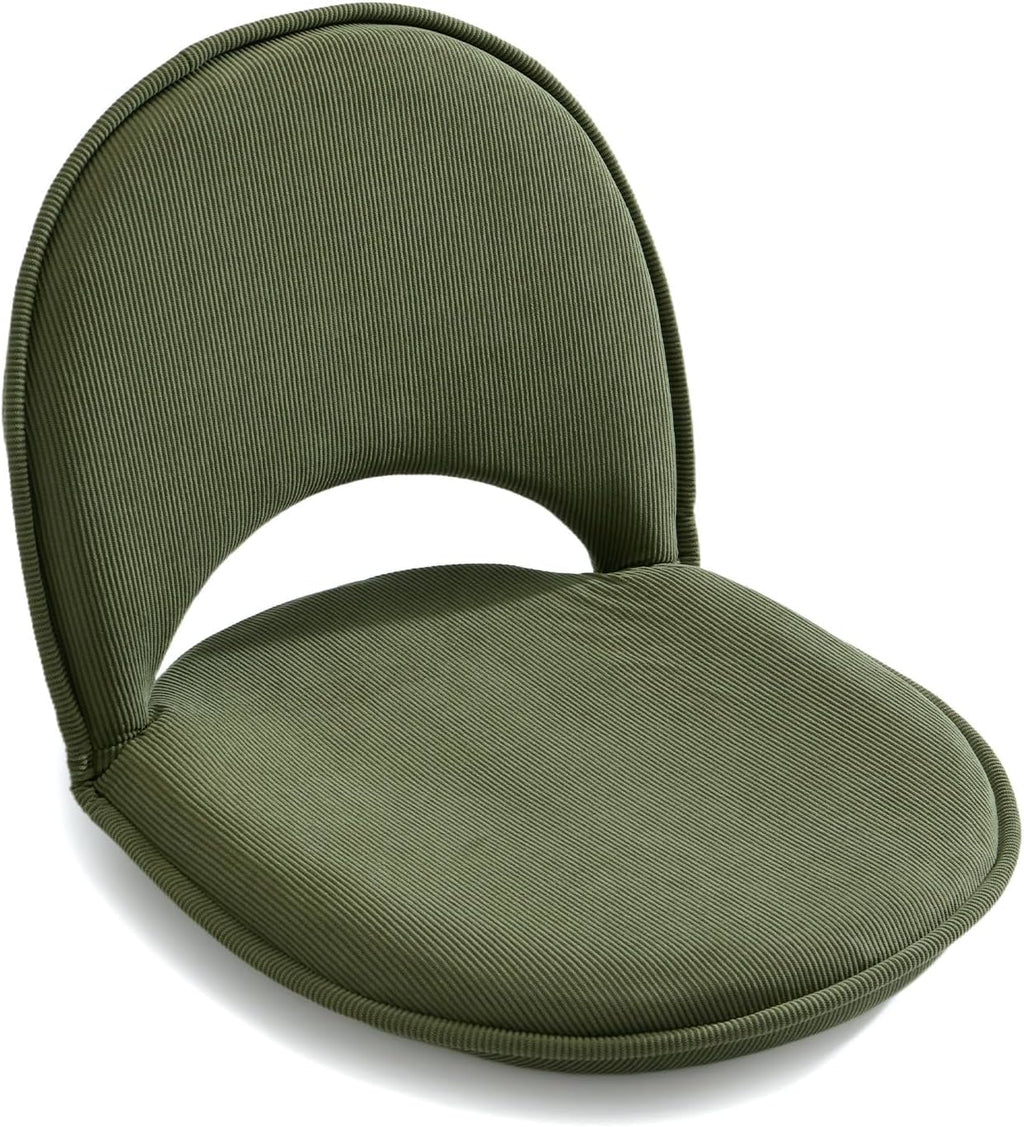 5-Position Foldable Adjustable Floor Gaming Chair