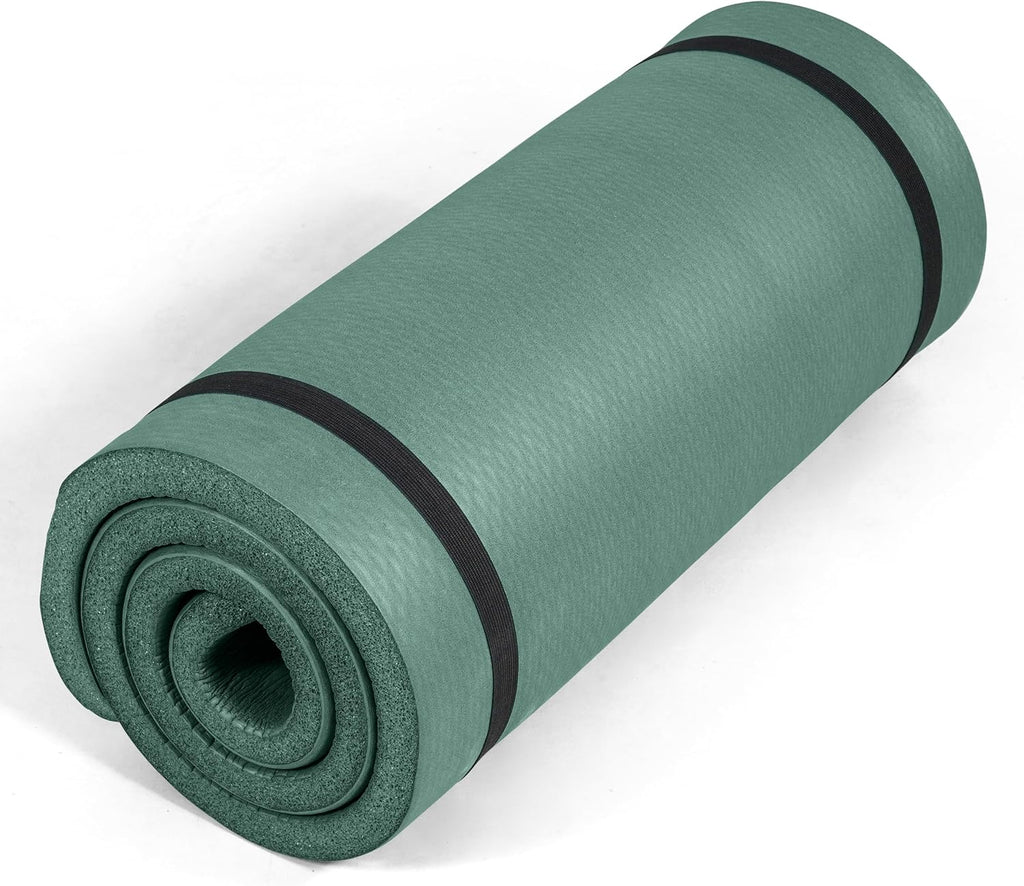 Thick Non Slip Yoga Mat with Strap