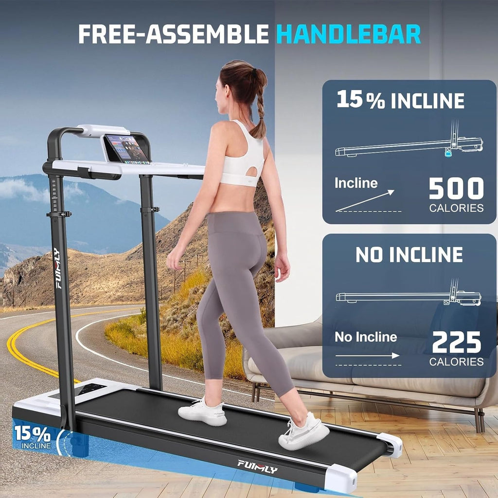 Foldable Incline Under Desk Treadmill