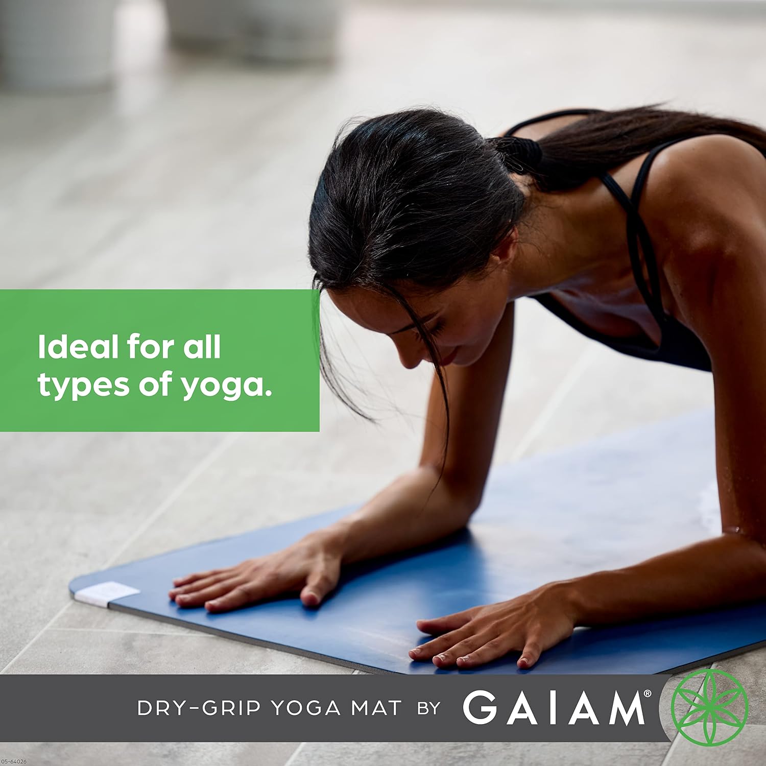 Dry Grip Non Slip Yoga Mat