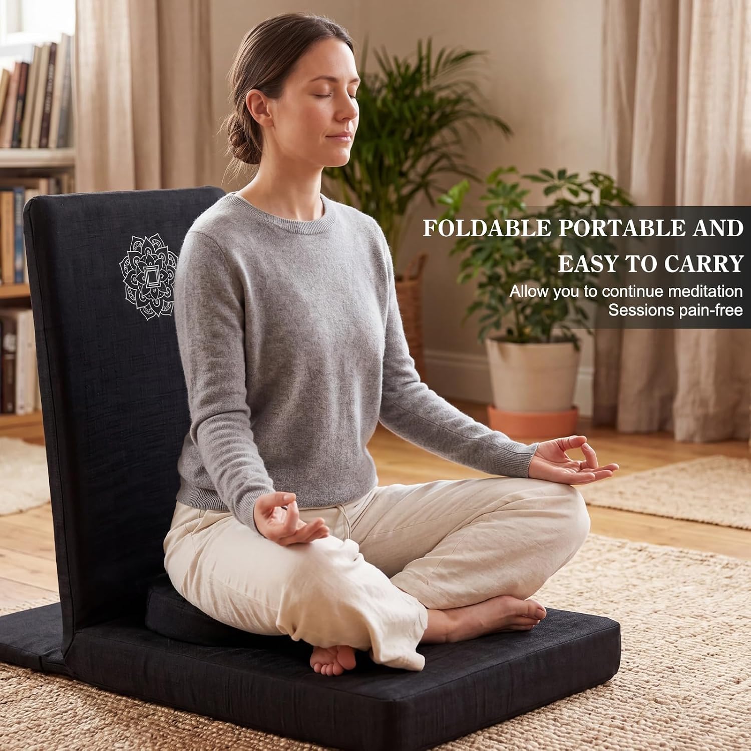 Adjustable Foldable Meditation Floor Chair