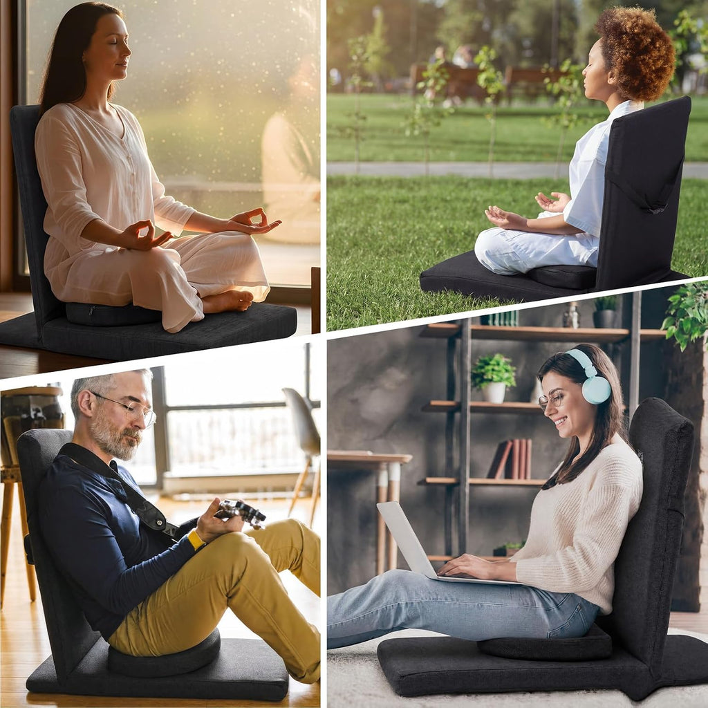 Adjustable Foldable Meditation Floor Chair
